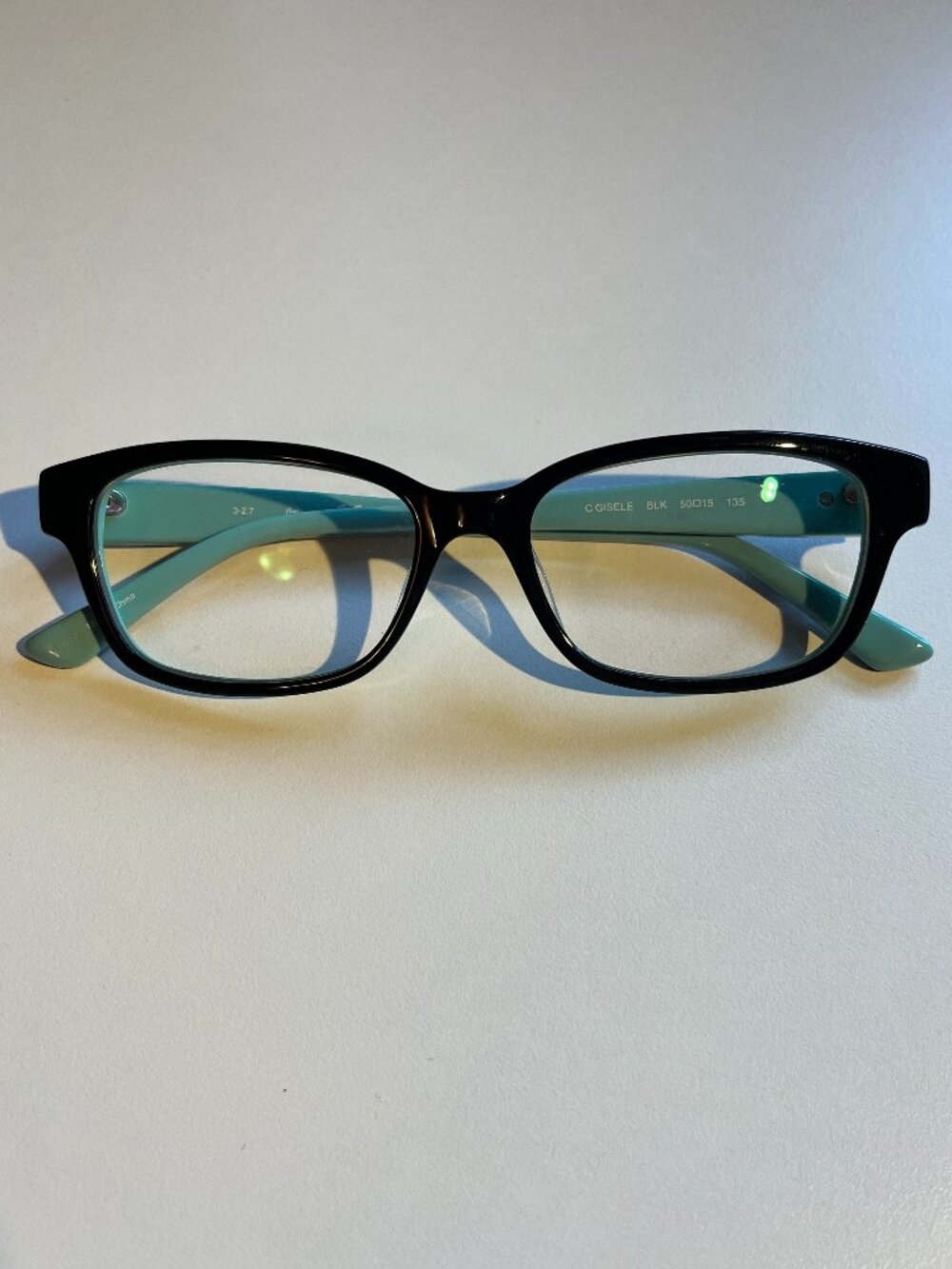 Candies CAA313 GISELE 50-13-135 Blue Black Bow Eyeglasses